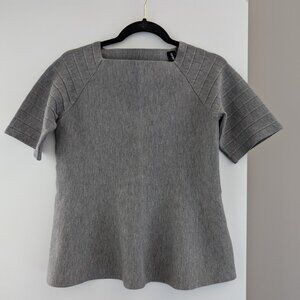 Emporio Armani Peplum Sweater